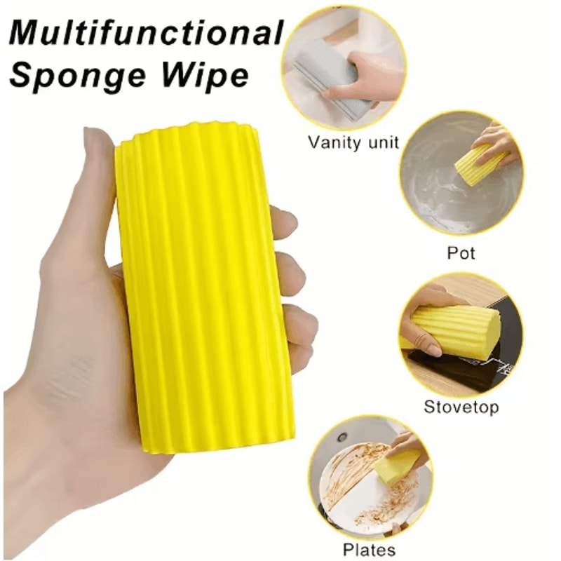 Reusable Damp Clean Duster Sponge For Home Car Cleaning 8