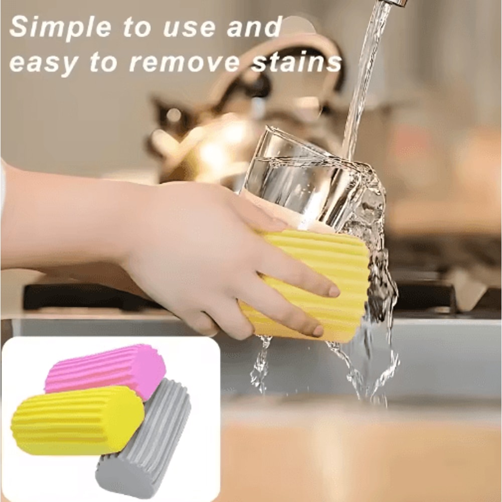 Reusable Damp Clean Duster Sponge For Home Car Cleaning 9