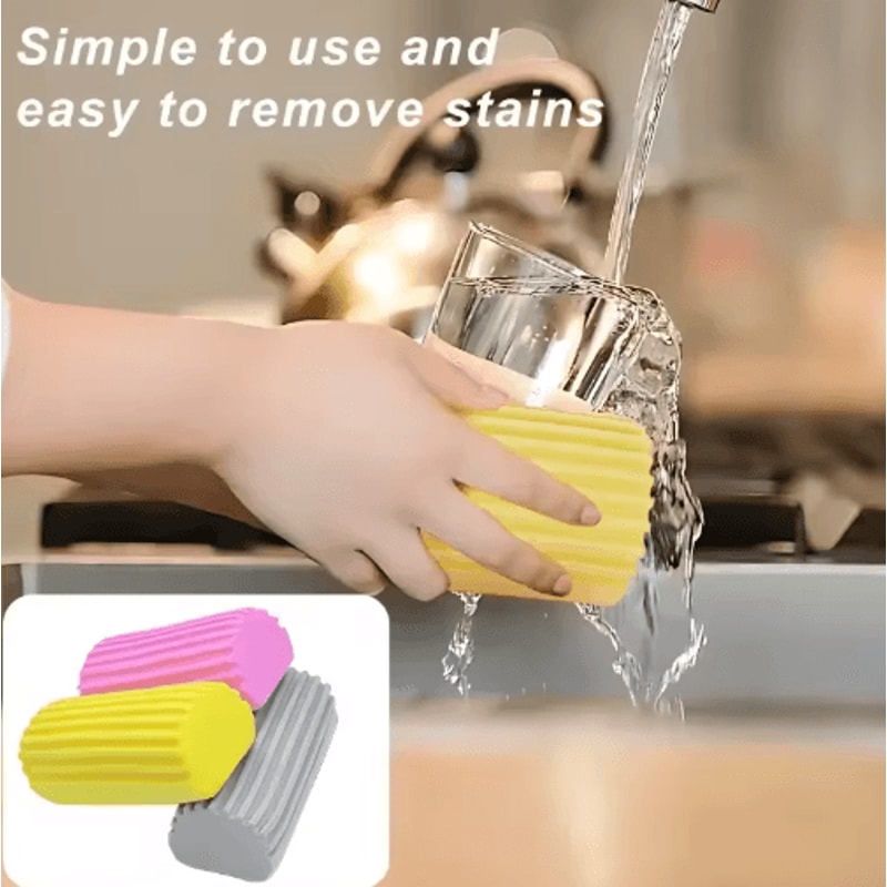 Reusable Damp Clean Duster Sponge For Home Car Cleaning 9