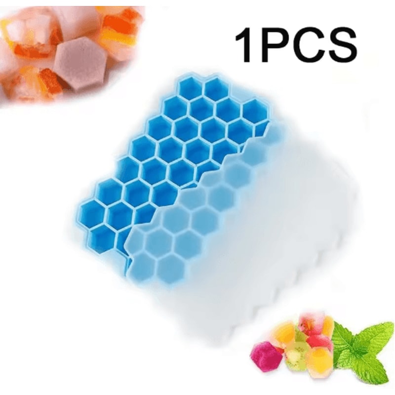 LargeCapacity 148Cube Silicone Ice Tray With Lid BPA Free Ice Maker 14