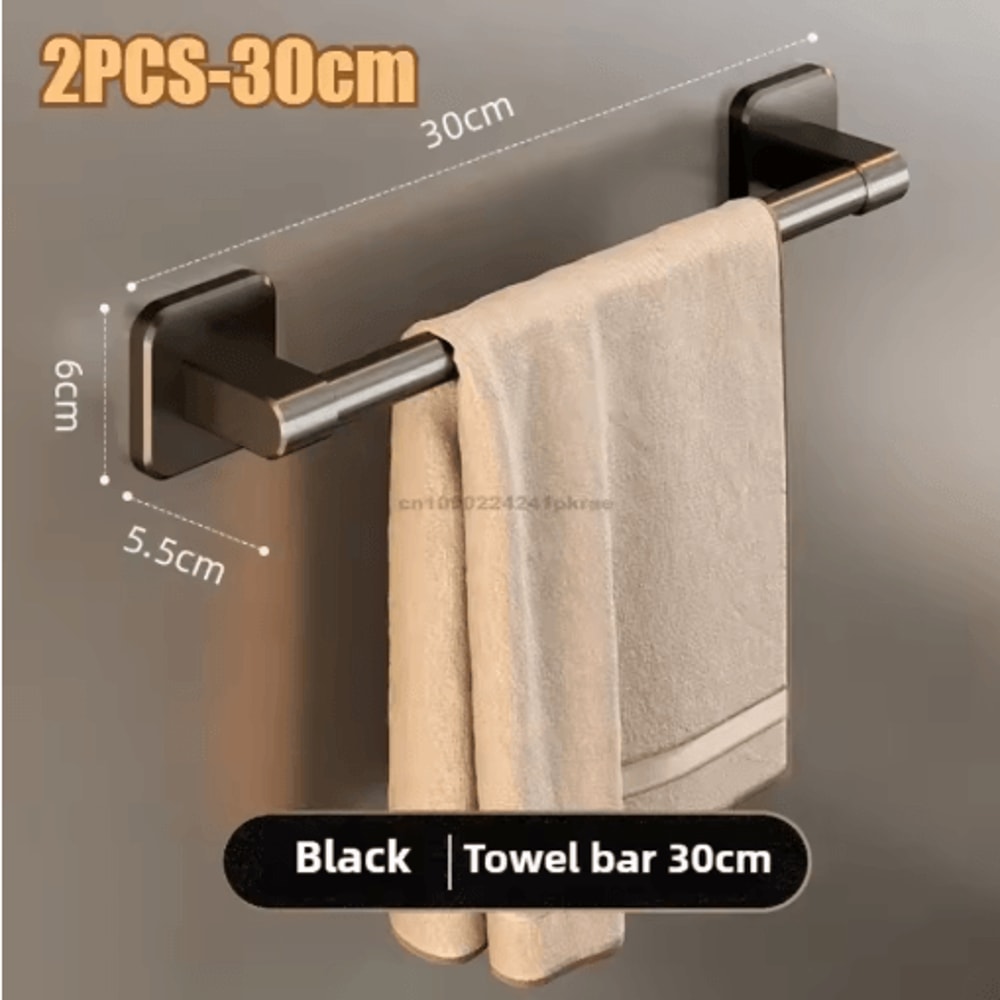 WallMounted Towel Rack With NoDrill Installation 6