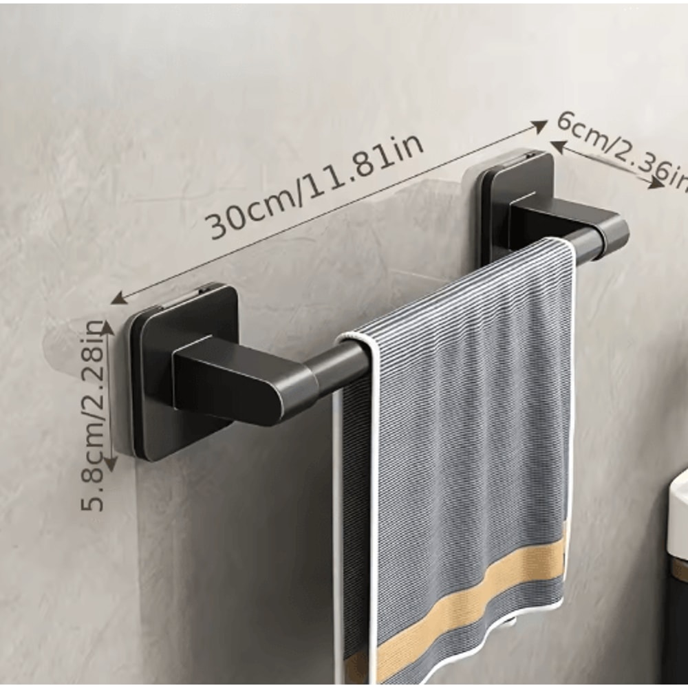 WallMounted Towel Rack With NoDrill Installation 9