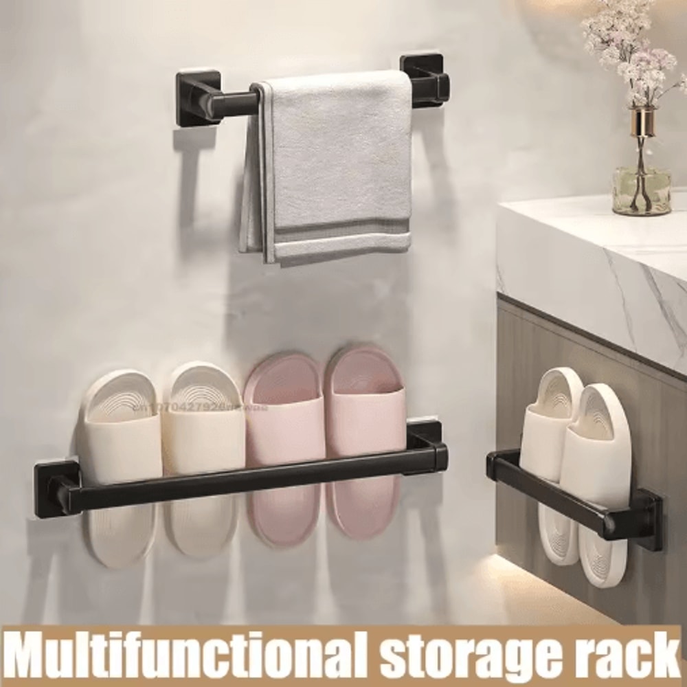 WallMounted Towel Rack With NoDrill Installation 13