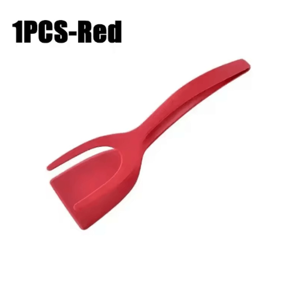 2in1 Egg Spatula Tongs Pancake Egg Flipping Tool 12