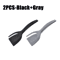 2in1 Egg Spatula Tongs Pancake Egg Flipping Tool 8