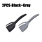 2in1 Egg Spatula Tongs Pancake Egg Flipping Tool 8