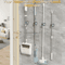 SelfAdhesive Mop Broom Holder NoDrill Wall Organizer 17