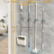 SelfAdhesive Mop Broom Holder NoDrill Wall Organizer 17