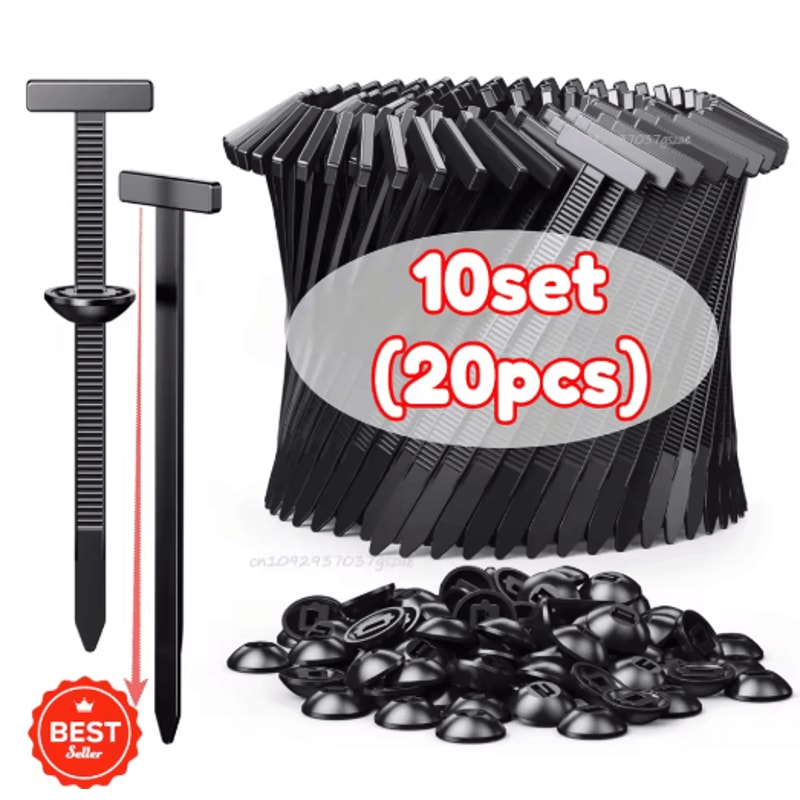 SelfLocking Universal Nylon Cable Ties With Buckle Pin 1