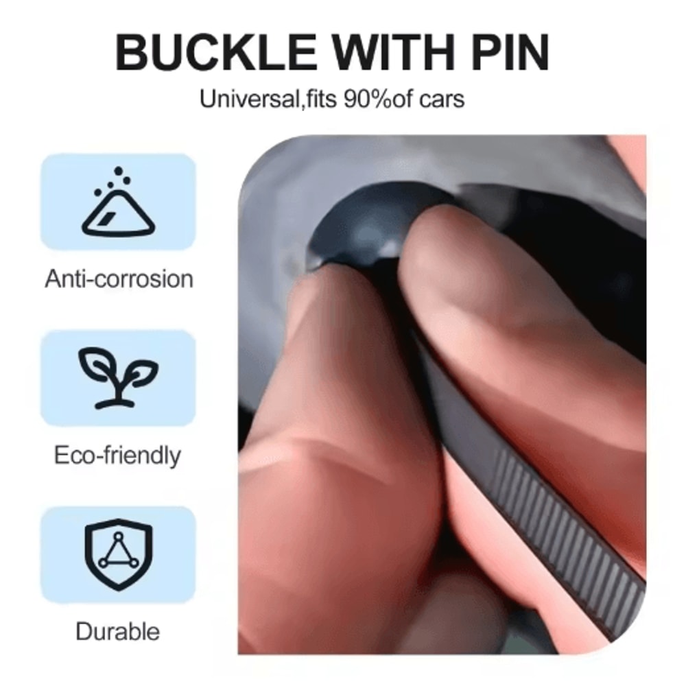 SelfLocking Universal Nylon Cable Ties With Buckle Pin 13