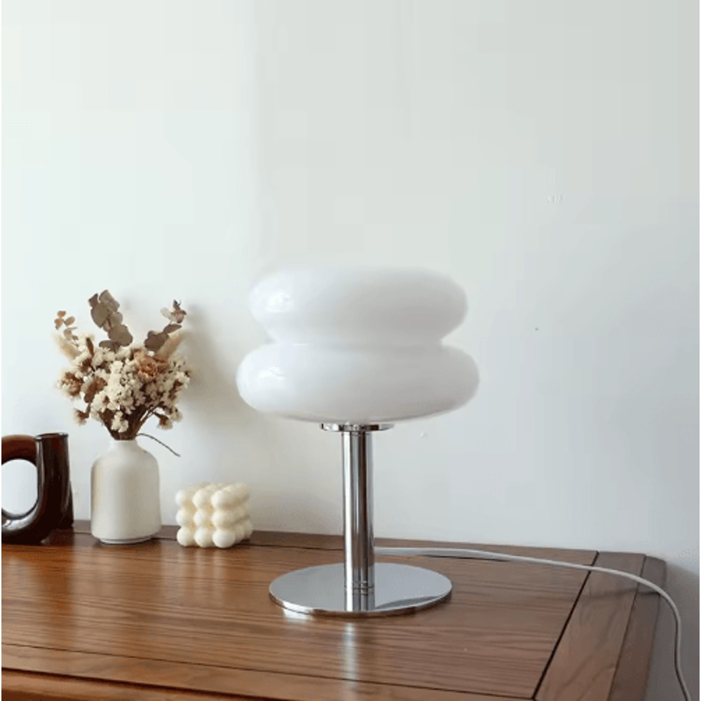 Macaron Glass Table Lamp With Trichromatic Dimming 4