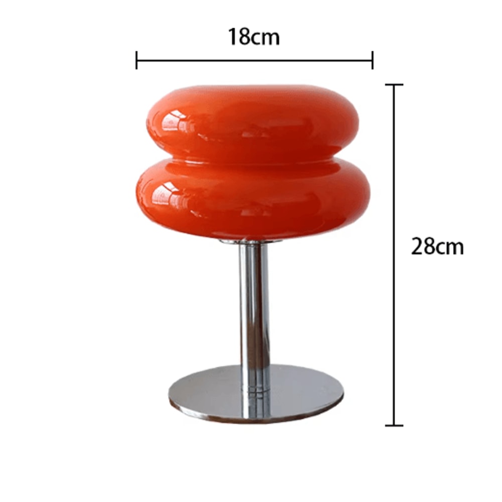 Macaron Glass Table Lamp With Trichromatic Dimming 7