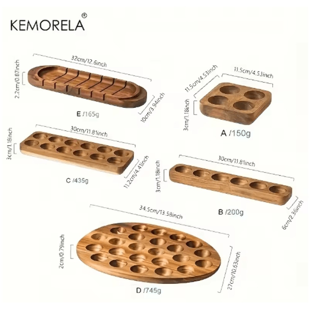 KEMORELA Modern Wooden Egg Storage Box With MultiCompartment Design 6
