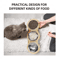 3in1 Raised Cat Feeder With Tilted Stainless Steel Bowls 2