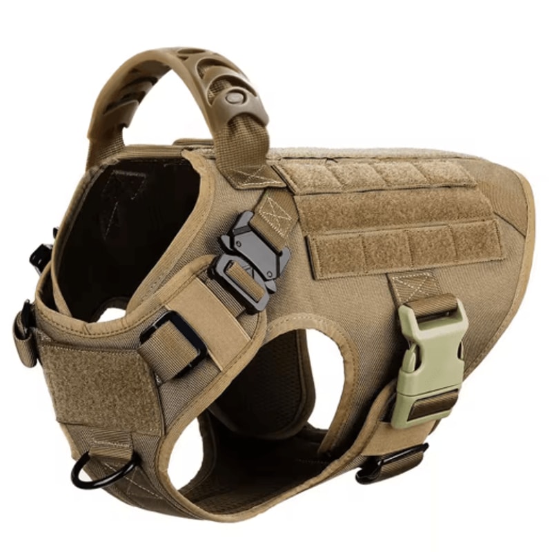 Military Tactical Dog Harness For Large Medium Dogs 4