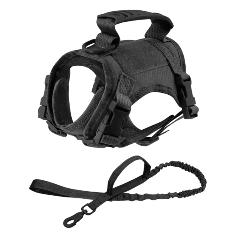 Tactical EscapeProof Cat Harness With Control Handle 6