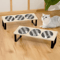 Elevated Cat Bowls Feeder With 15 Tilt 3 Stainless Steel Bowls 3