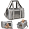 SoftSided Pet Carrier Backpack For Small Dogs Cats 0