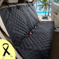 waterproof dog car seat cover with armrest-compatible design