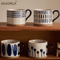 KEMORELA Japanese Ceramic Cup For Coffee Milk Breakfast Drinks 9