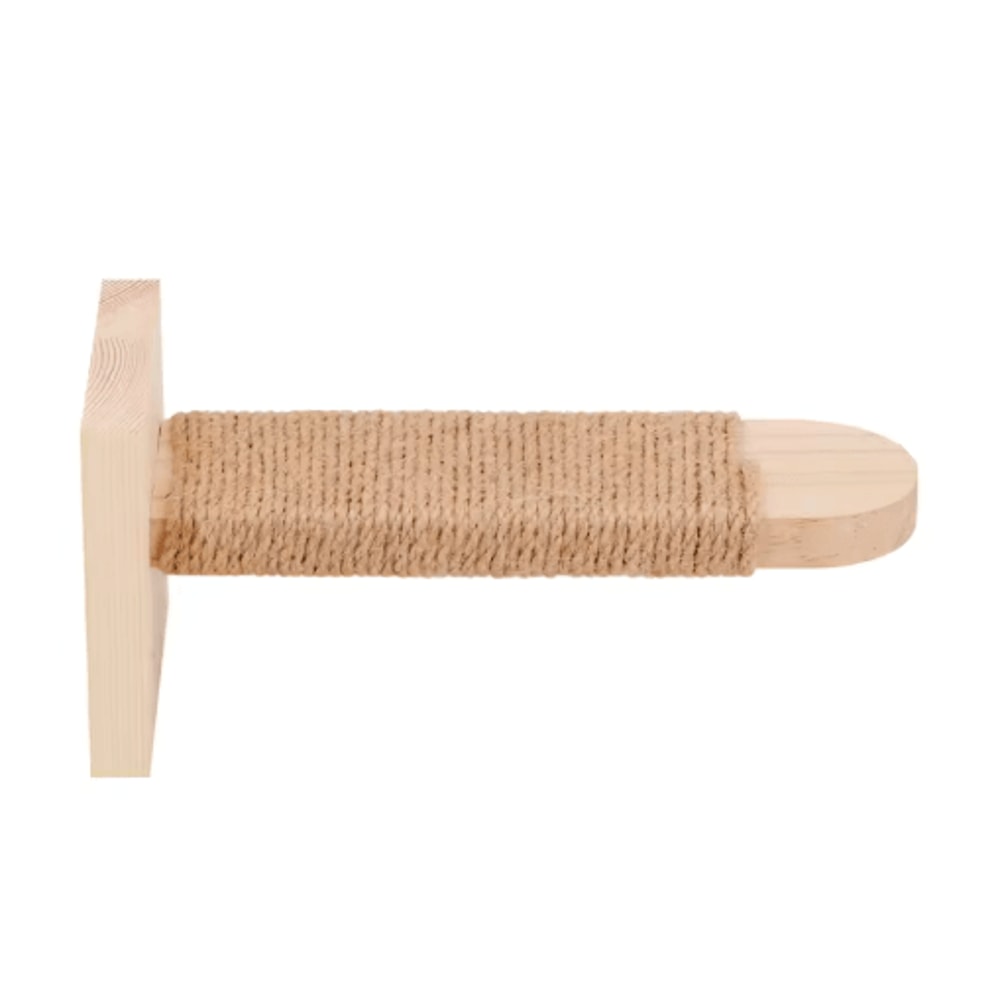 Premium Indoor Wooden Cat Wall Steps Climbing Kitten Ladder With Sisal Rope Scratching Post 5