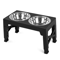 Adjustable Elevated Dog Feeder With Double Stainless Steel Dog Bowls For Small Medium Large Dogs 2