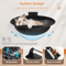 Foldable WallMounted Cat Hammock Bed Breathable Cat Wall Shelf For Sleeping Playing Climbing 5