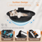 Foldable WallMounted Cat Hammock Bed Breathable Cat Wall Shelf For Sleeping Playing Climbing 5