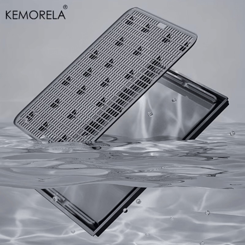 KEMORELA ExtraLarge Stainless Steel Cat Litter Box With Lid HighSided Enclosed LeakProof Litter Pan 11