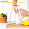 2L Glass Pitcher With Lid Handle HeatResistant Glass Water Jug For Hot Cold Drinks 2