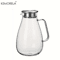2L Glass Pitcher With Lid Handle HeatResistant Glass Water Jug For Hot Cold Drinks 4