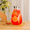 2L Glass Pitcher With Lid Handle HeatResistant Glass Water Jug For Hot Cold Drinks 0