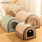 KEMORELA Thickened Enclosed Pet Bed AllSeason Portable Dog House Cozy Cat Tent 7