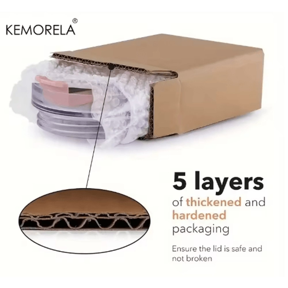 360 Rotating Tumbler Lid SpillProof SplashResistant Replacement Cover 7