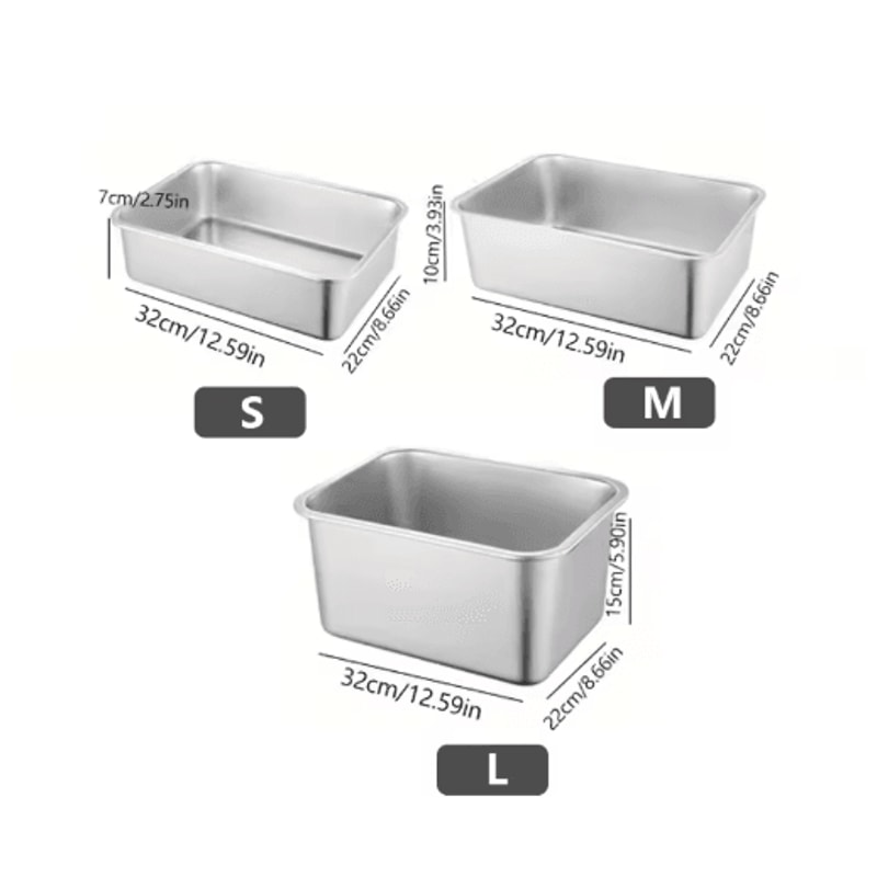 LargeCapacity Stainless Steel Dog Bowl HeavyDuty AntiFall Feeding Drinking Basin 2