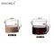 75150ML Glass Measuring Cup With Handle Precision Espresso Milk Cup For Cooking Baking Barista Use 3