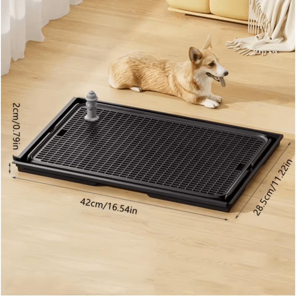 KEMORELA 2 In 1 Dog Potty Tray And Cat Litter Mat Non Slip Waterproof Paw Friendly Design 1