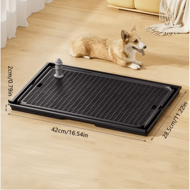 KEMORELA 2 In 1 Dog Potty Tray And Cat Litter Mat Non Slip Waterproof Paw Friendly Design 1