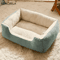 KEMORELA Cozy Plush Pet Bed All Season Elastic Dog And Cat Lounger For XS To Medium Breeds 2