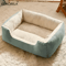 KEMORELA Cozy Plush Pet Bed All Season Elastic Dog And Cat Lounger For XS To Medium Breeds 2