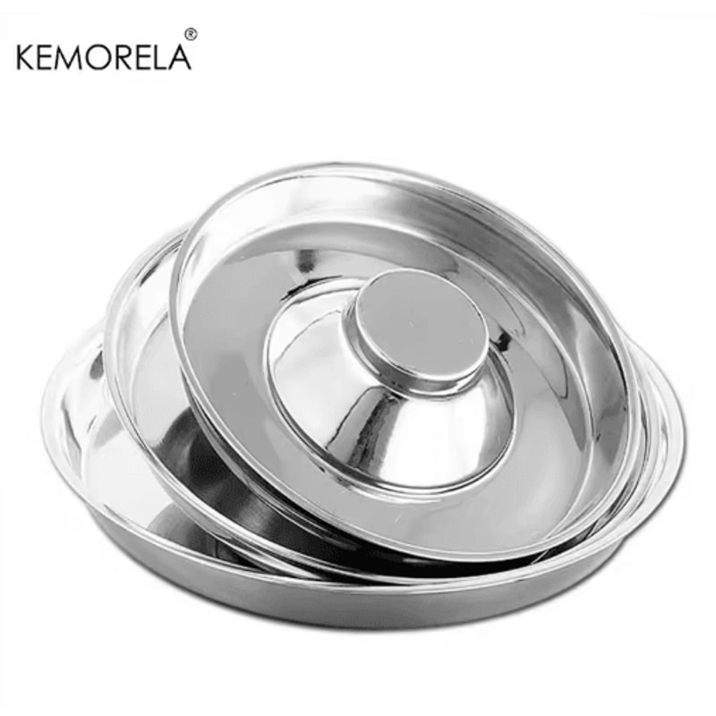 Stainless Steel Dog Slow Feeder Bowl AntiGulp Feeding Water Dish For Puppies And Pets 5
