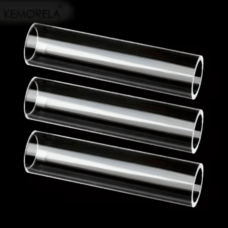 KEMORELA Acrylic Aquarium Decorations Set Transparent Fish Shrimp Shelter Houses 361015 PCS 7