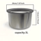 AntiSpill Stainless Steel Dog Water Bowl Floating Disk Slow Drinking Bowl For Clean Dry Mouths 1