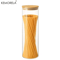 Airtight Glass Pasta Storage Jars With Bamboo Lids Reusable Round Containers 12 PCS 2