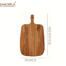 KEMORELA FoodSafe Wooden Cutting Board With Handle Durable Serving Prep Board 2