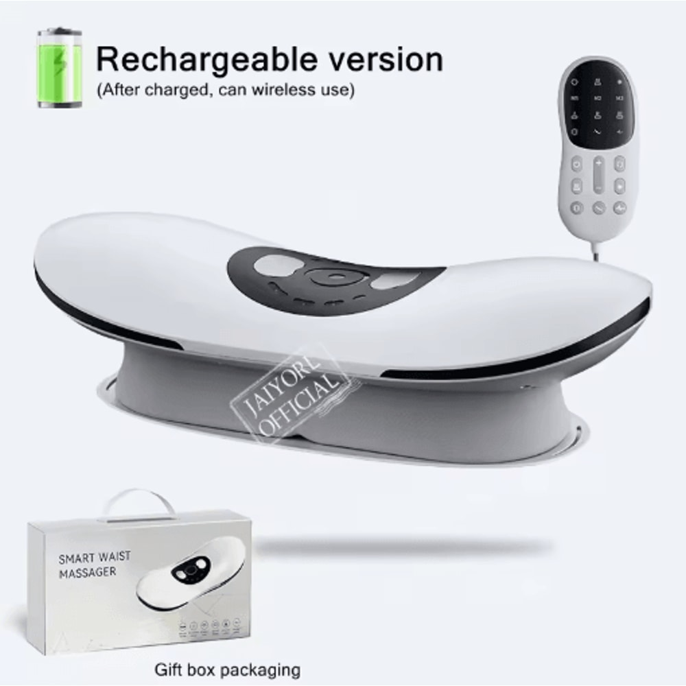 Electric Lumbar Traction Massager With Heat Adjustable Intensity 1