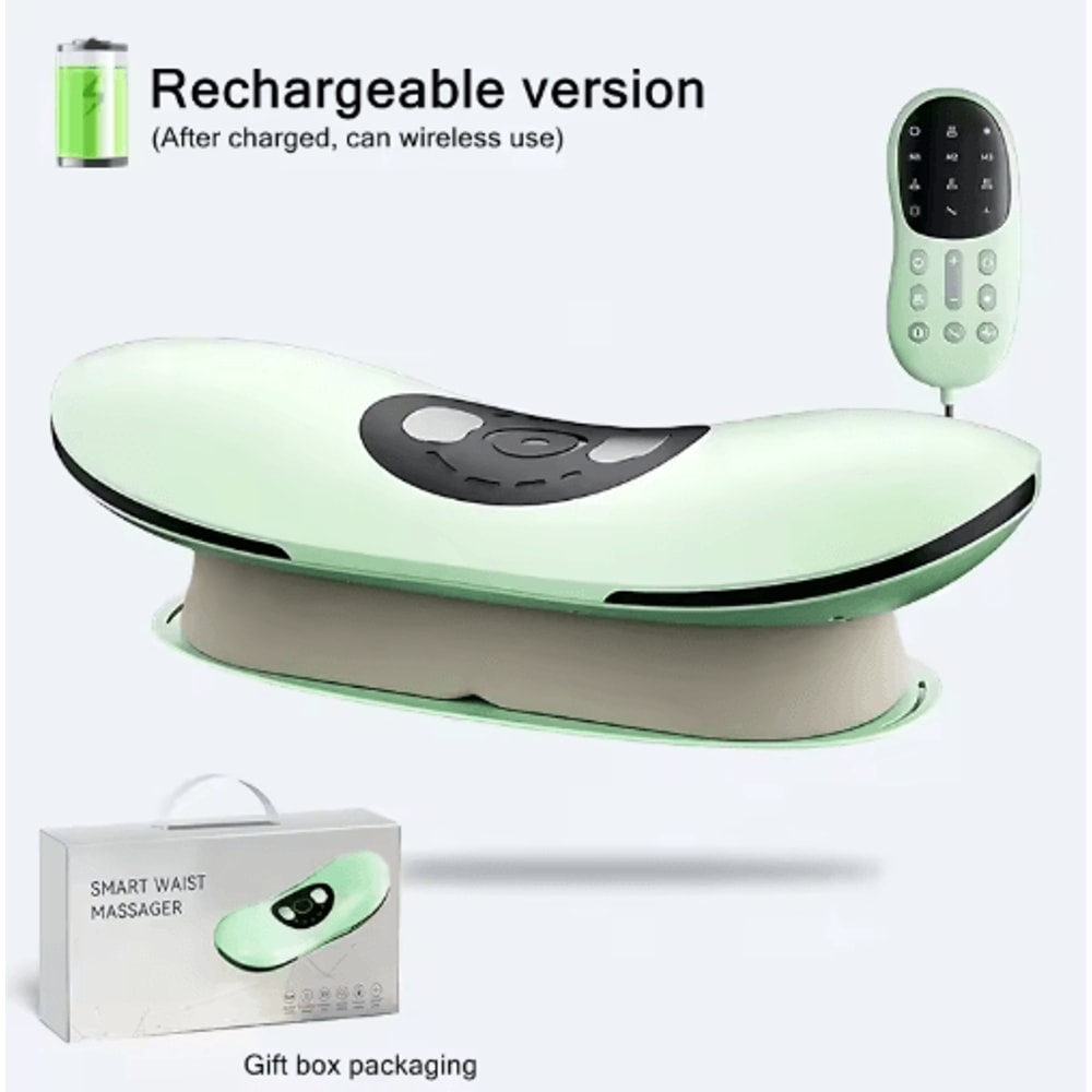 Electric Lumbar Traction Massager With Heat Adjustable Intensity 2