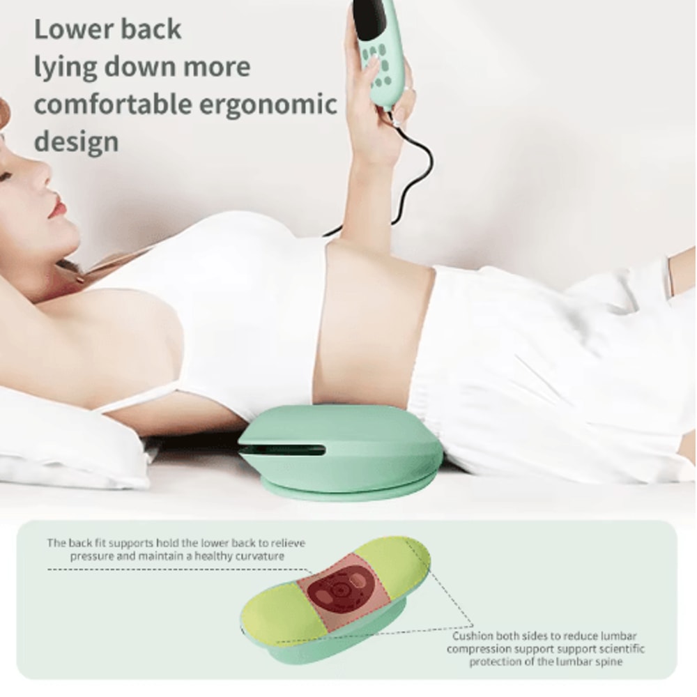 Electric Lumbar Traction Massager With Heat Adjustable Intensity 11
