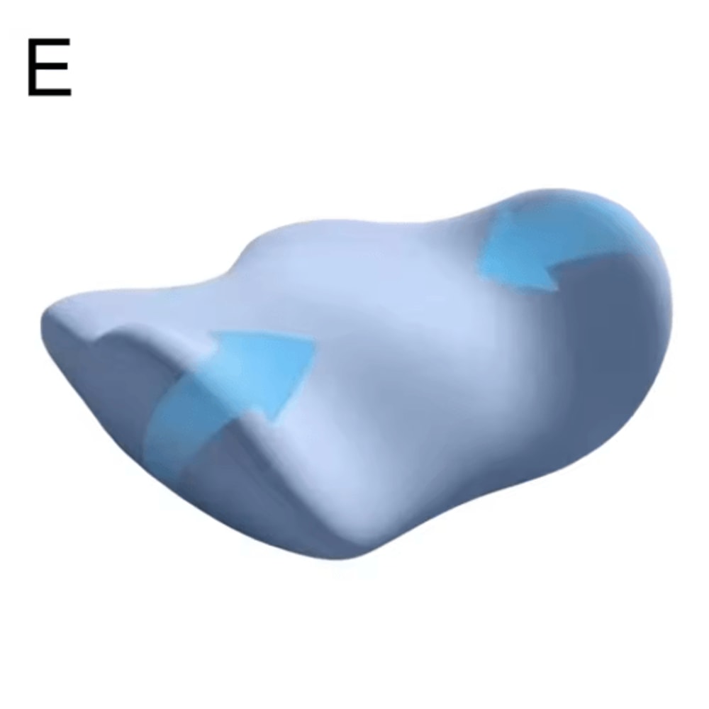 Ergonomic Memory Cotton Lumbar Support Pillow For Sleep Bed Use 1