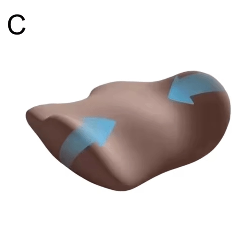 Ergonomic Memory Cotton Lumbar Support Pillow For Sleep Bed Use 3